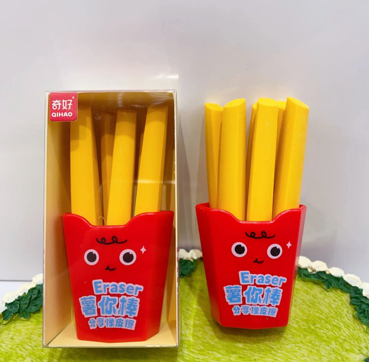 Cute Snack Box Erasers