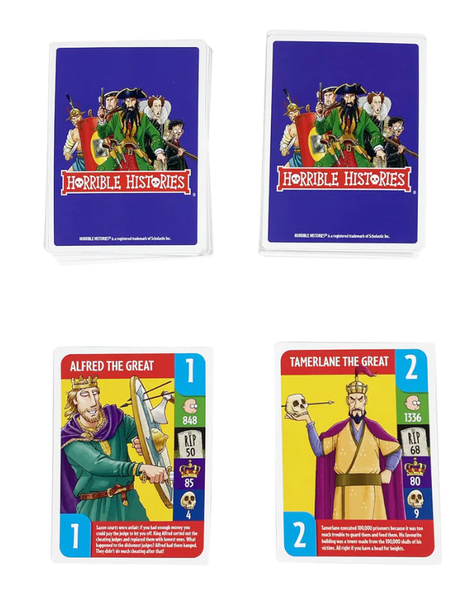 Horrible Histories Battle Stone Age Card Game