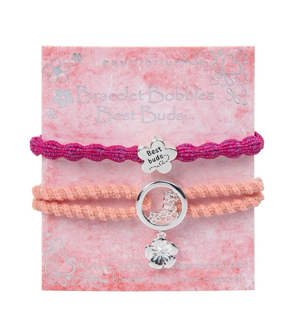 Equilibrium Bracelet Bobbles – Best Buds Floral (Set of 2)