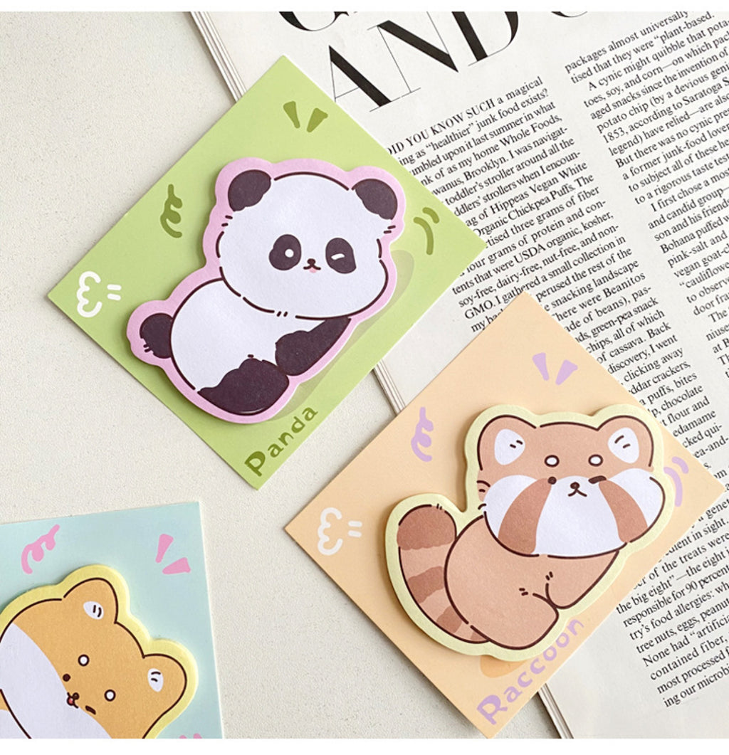 Cute Animal Friends Sticky Notes