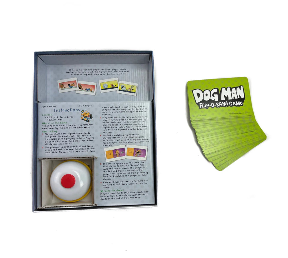 Dog Man Flip-O-Rama Game