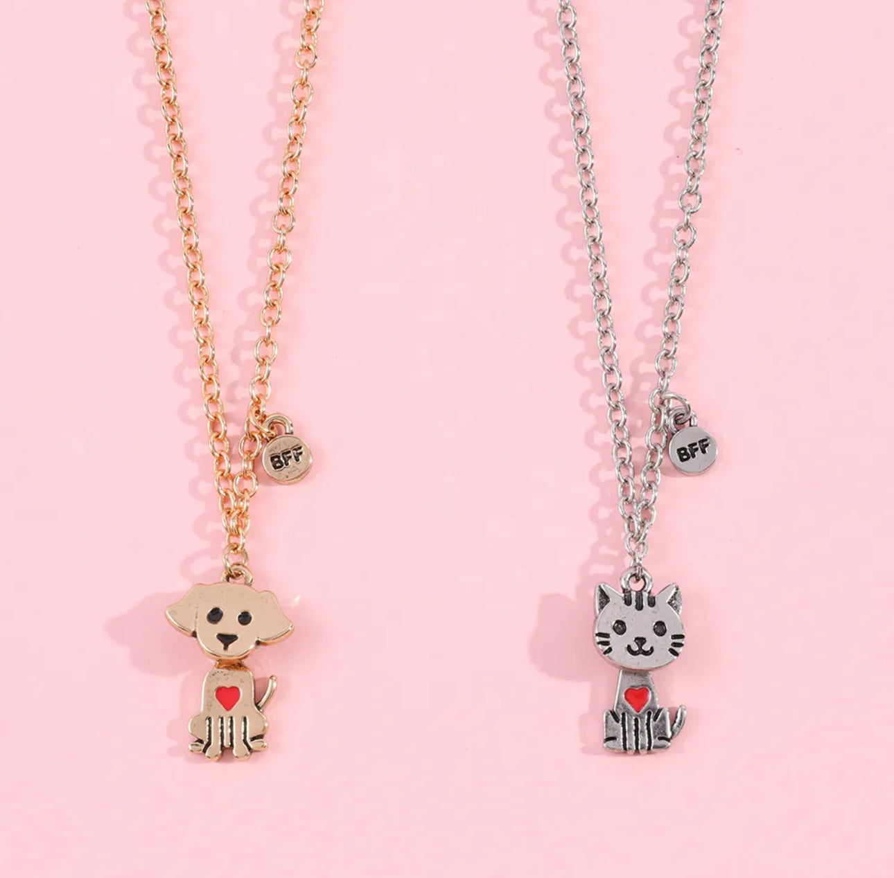 Children’s Cute Animal Pendant Necklace Set