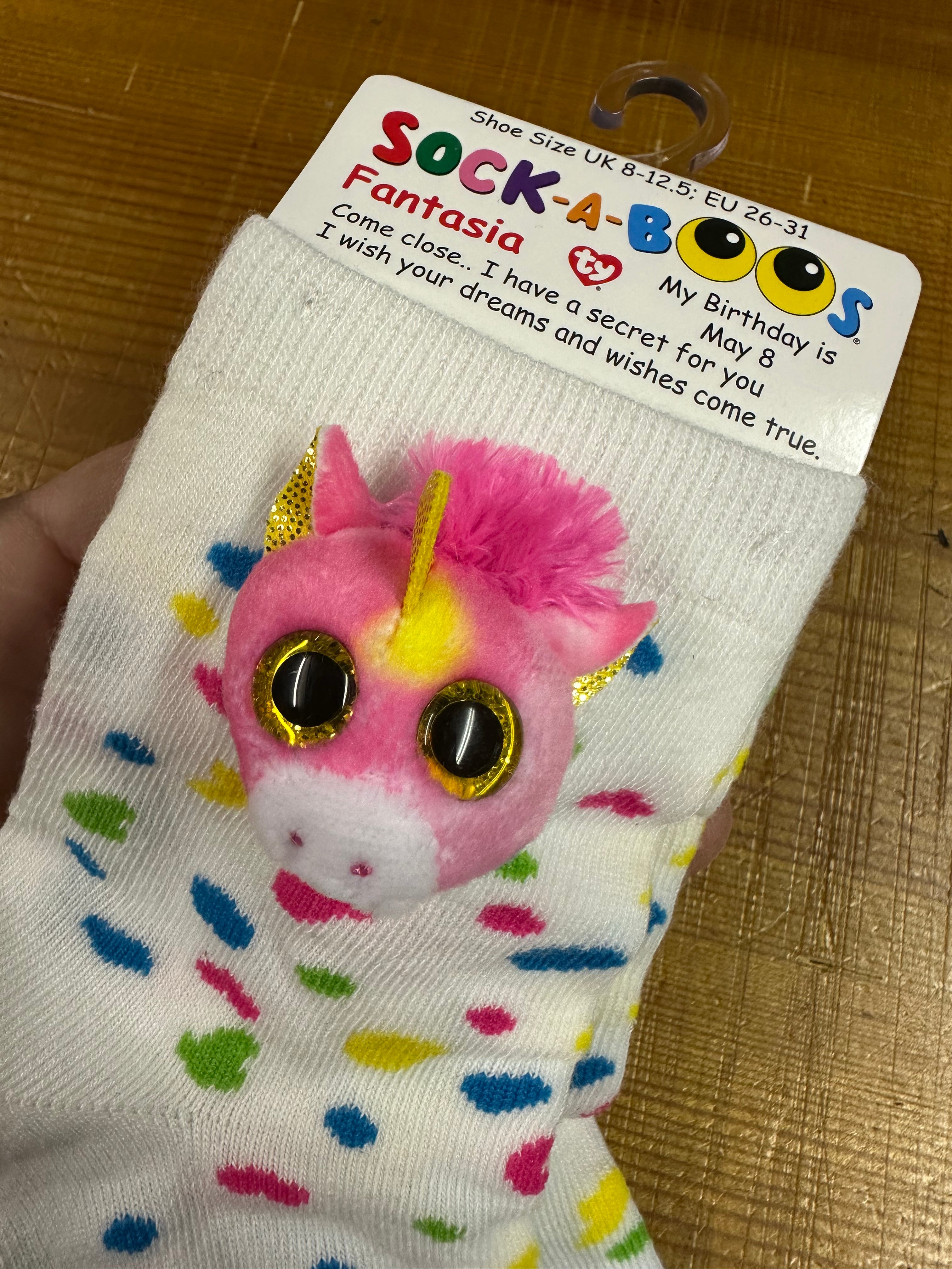 TY Beanie Sock-A-Boos 🧦✨